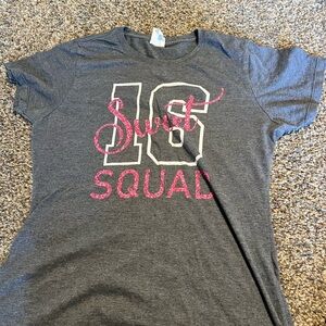 Amazon Gray Sweet 16 Squad Tee